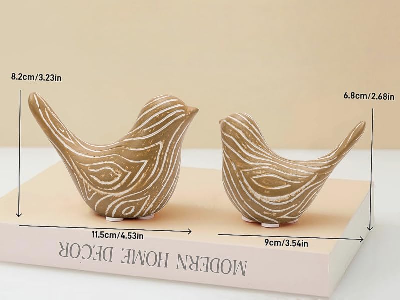 wood birds set a+02