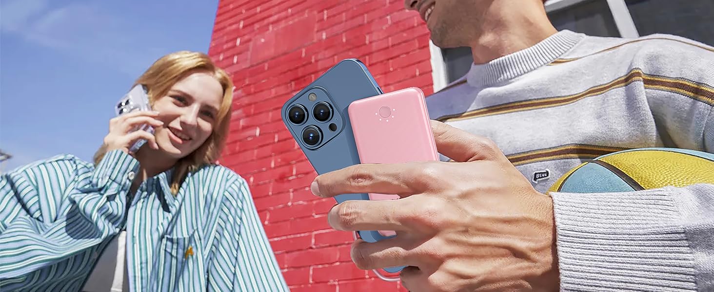 Power Bank with AC Wall Plug