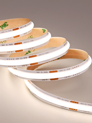 24V COB LED Strip Light 65.6ft Dimmable White LED Tape Light