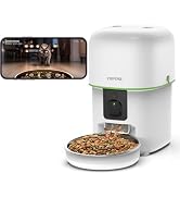 Yuposl Automatic Cat Feeders with Camera - 5G WiFi App Control 1080 HD Video with Night Vision, 2...