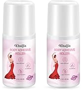 Ehaijia 2 Pack Roll On Body Adhesive for Dancers, 2Oz Sweat Resistant and Adhesive Strength Body ...