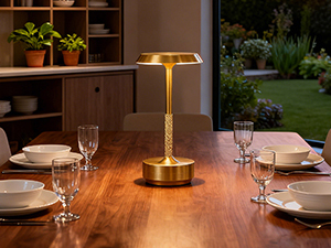 GKKBO Wireless Table Lamp Rechargeable 5000mAh Battery Powered