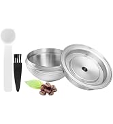 HAILASRE Stainless Steel Reusable Coffee Pods for Nespresso Vertuoline GCA1 and ENV135 Refillable...
