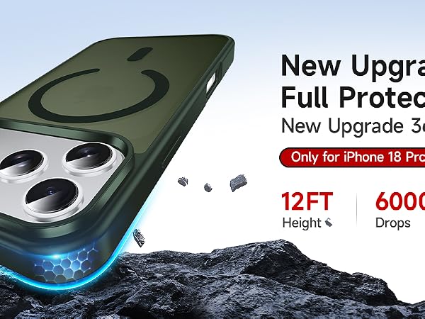 iPhone 18 pro max case with magsafe screen protector i phone 18 pro max cover funda para