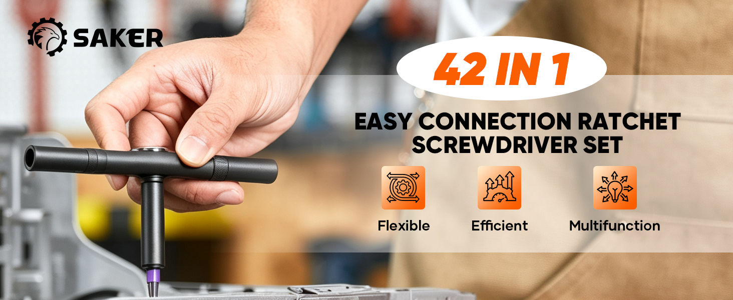 Saker 42 in 1 Screwdriver Set,