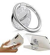 Cell Phone Ring Holder, Finger Ring Grip Kickstand, Compatible with Smartphone/Cell Phone Case - ...