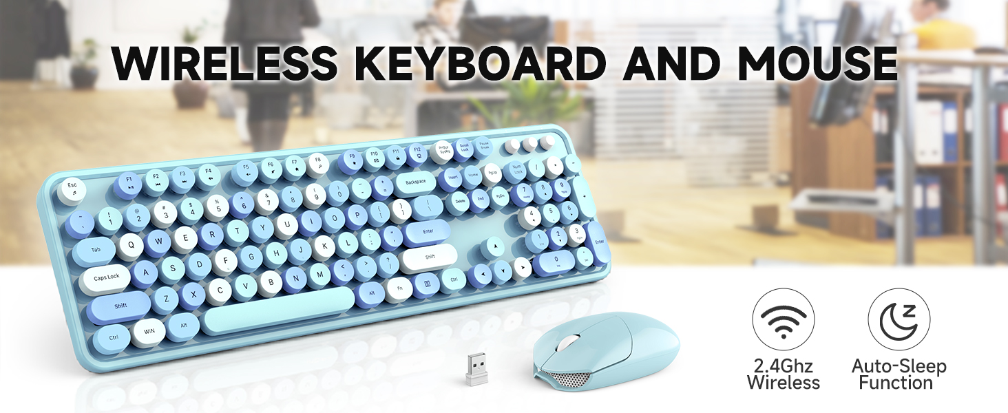 wireless keyboard and mouse
