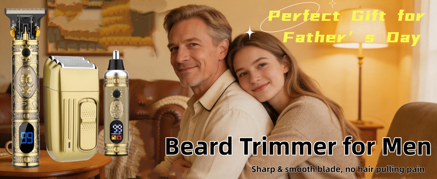 Hair Trimmer for Men Hair Clippers for Men Nose Hair Trimmer Shaver Cordless Barber Clippers