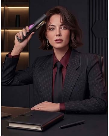 Cordless Titanium Flat Iron for Short Hair