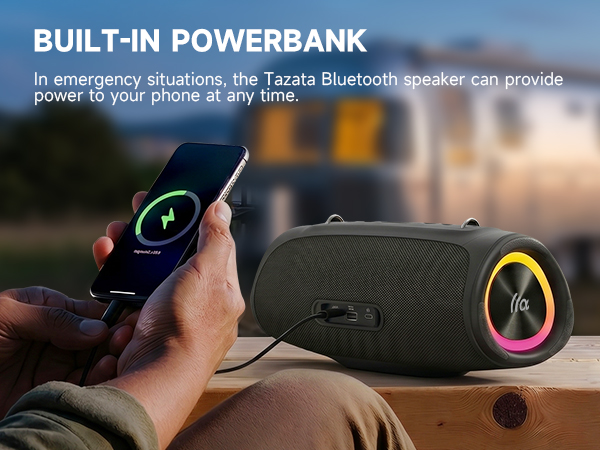 Built-in Powerbank