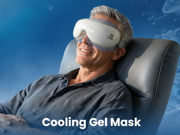 eye massager with heat and cooling