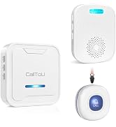 CallToU Caregiver Pager Wireless Call Button for Elderly/Senior,2026 New Version Pager with Vibra...