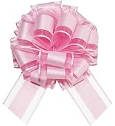LHMTFCYY 12 Inch Clitter Big Gift Bow,1PC Large Pink Bow,Giant Bow for Bike,Dining Tables,Parties...