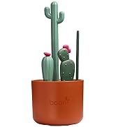 Boon Cacti Bottle Cleaning Brush Set, Terracotta , 4 Piece Set