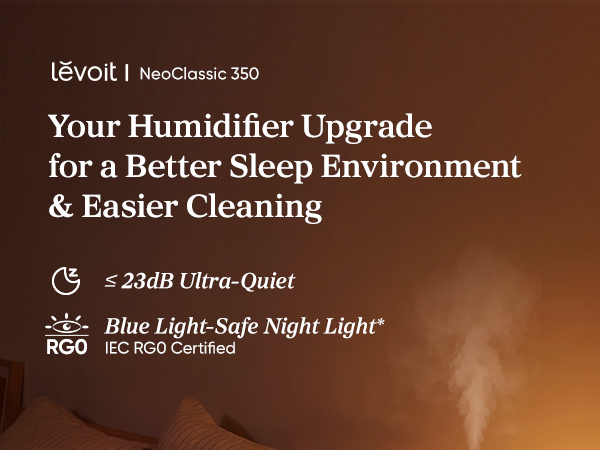 Quiet Comfort with a Blue-Light-Safe Night Light