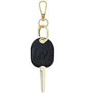 ANHBKAR Leather Keys Sleeve for Broken Car Key Loop Replacement - Cute Keychain Cover - Protector...