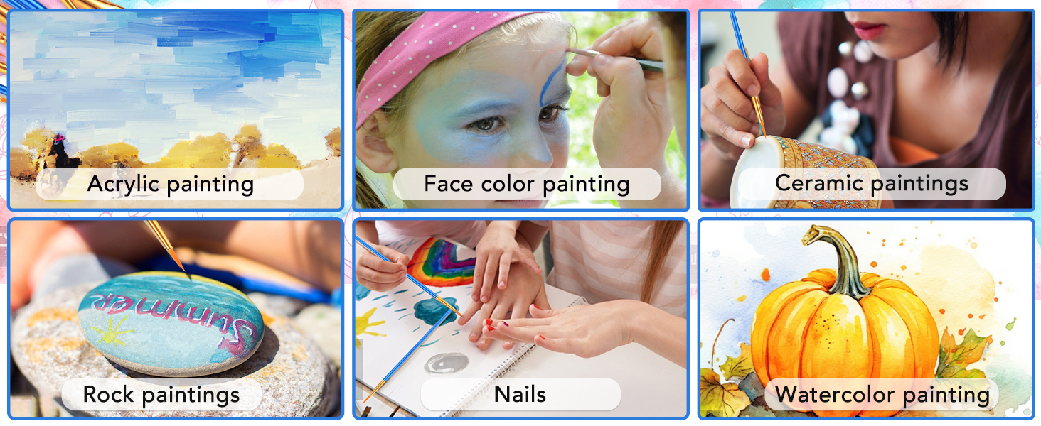 Painting brushes