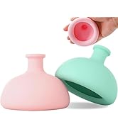 Elfzone Chest Percussion Cup Baby - 2PCS - Baby Back Massage Cup,Silicone Burp Clapper for Newbor...