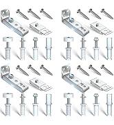 Bifold Door Hardware Repair Kit - 4 Packs Bi-fold Sliding Closet Doors Replacement Parts Include ...