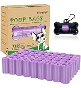 Dog Poop Bag 1140 Counts 57 Rolls, Unscented Doggy Poop Bags, Leak-Proof Dog Bags for Poop, Extra...