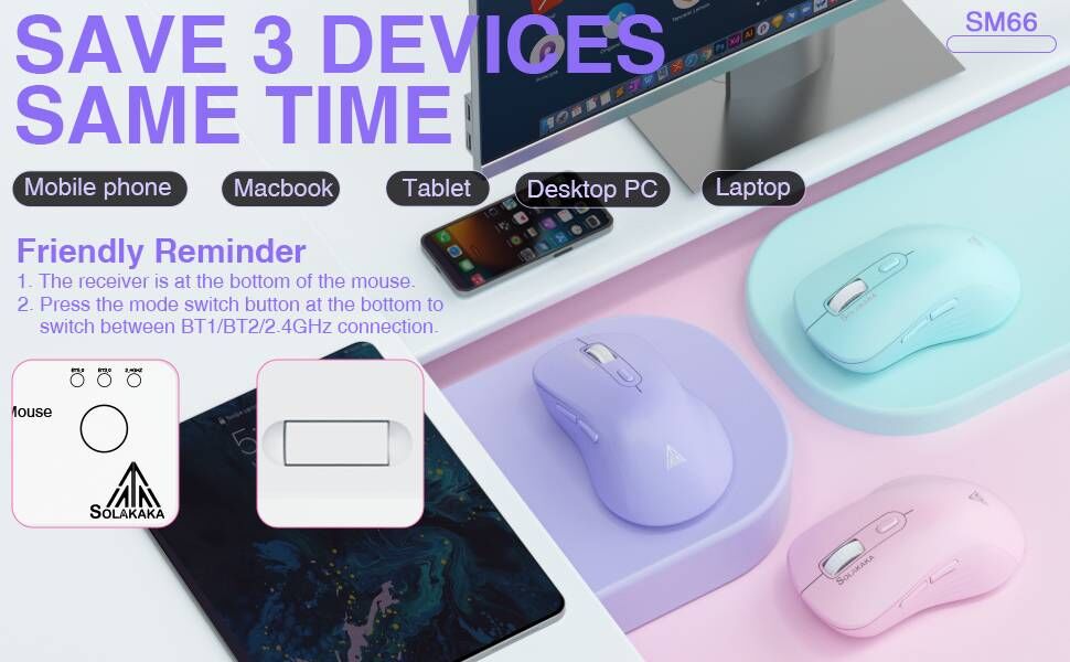 SM66 wireless mouse