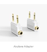 MEE audio Airplane Headphone Adapter for in-Flight Entertainment Systems - Dual 3.5mm Male to 3.5...