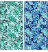 2 Pack Microfiber Beach Towel, Oversized Pool Towel 75”x 35”, Sand-Free Quick Drying Camping Supe...