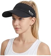 IVYWNT Sun Visor Hat for Men Women, Summer Wide Brim UV Protection Visor Adjustable Empty Top Hat...
