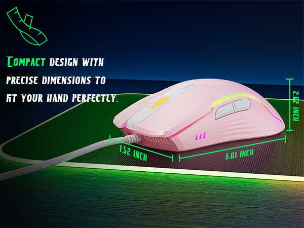 wired gaiming mouse