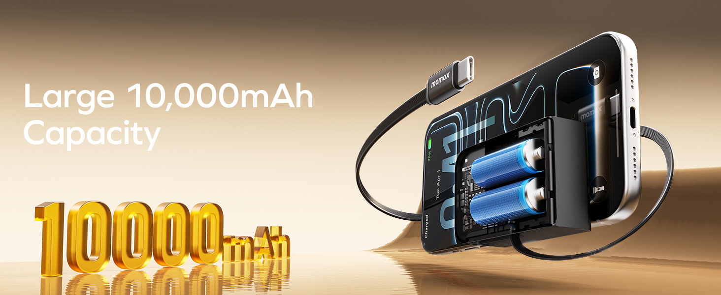 MOMAX Mini Portable Charger,