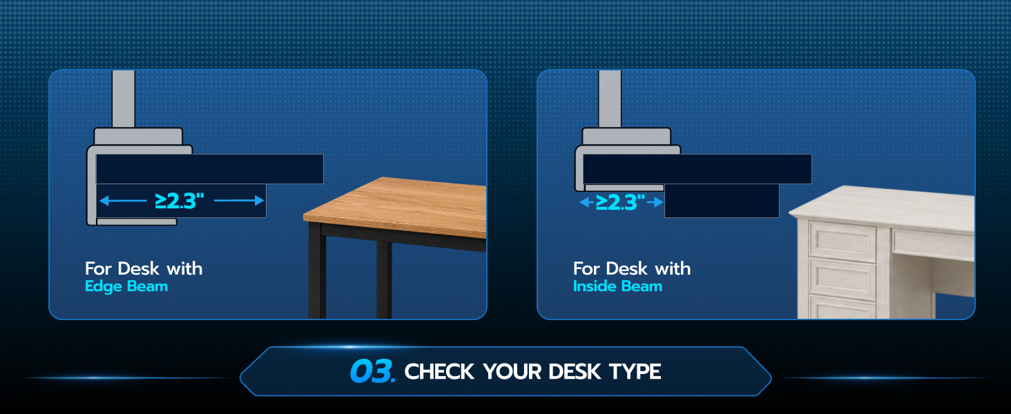 Check Under Desk