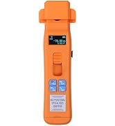Live Optical Fiber Identifier Built in 20KM VFL & OPM - Rechargeable Fiber Optic Light Traffic Id...