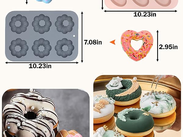 silicone donut pans for baking