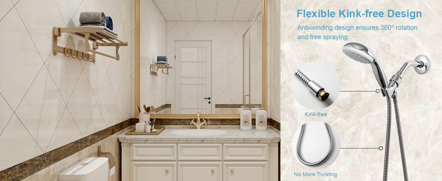 explosion proof shower hose