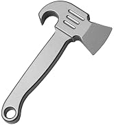 WARHERO Titanium EDC Tools Pry Bar with Bottle Opener Pocket Keychain Multi Tool Mini Crowbar