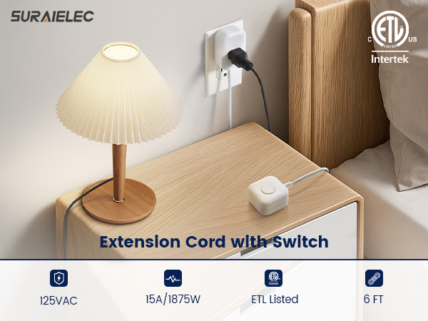 Extension Cord with Switch