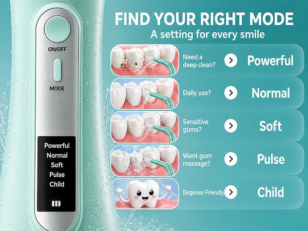 cordless water flosser