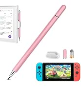 Stylus and Mount for Nintendo Switch/Skylight Calendars 15/27 Inch, Dual Tip with Mesh and Disc T...
