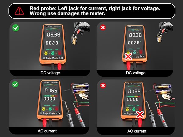 rechargeable digital multimeter