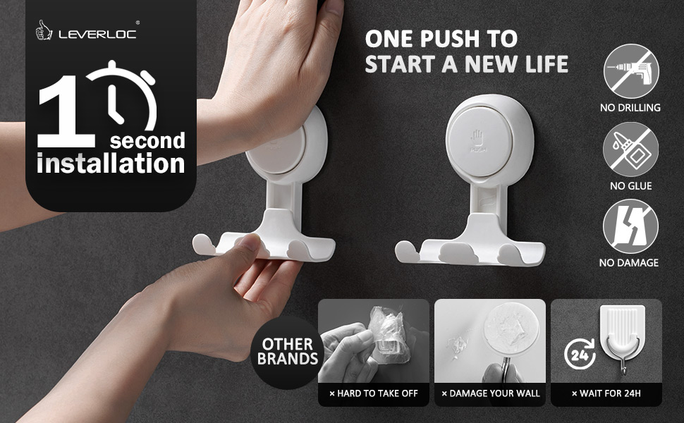 Razor Hook Suctino Cup Shower Suction Hook Razor Holder
