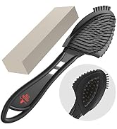 Suede Brush and Eraser Set - 2pc Custom Suede Brush and Suede Eraser - Red Moose