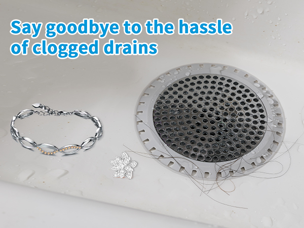 flat drain hair catcher