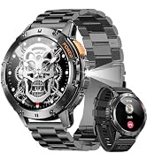 Military Smart Watch for Men (Answer/Make Calls), Rugged Smartwatch with Flashlight/40 Days Batte...