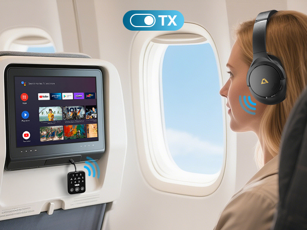 bluetooth transmitter for airplane