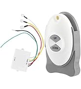 Remote Control, Qiilu Anchor Windlass Switch, 12V Anchor Windlass Wireless Switch Receiver Waterp...