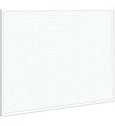 Engineering Graph Paper Pads, 11x17 Quadrille 25 Sheets/50 Pages Grid Paper for Drafting, Enginee...