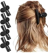 Professional Salon Hair Claws, Segbeauty 4pcs Large Butterfly Clips for Hair, Black 3.54 inches J...