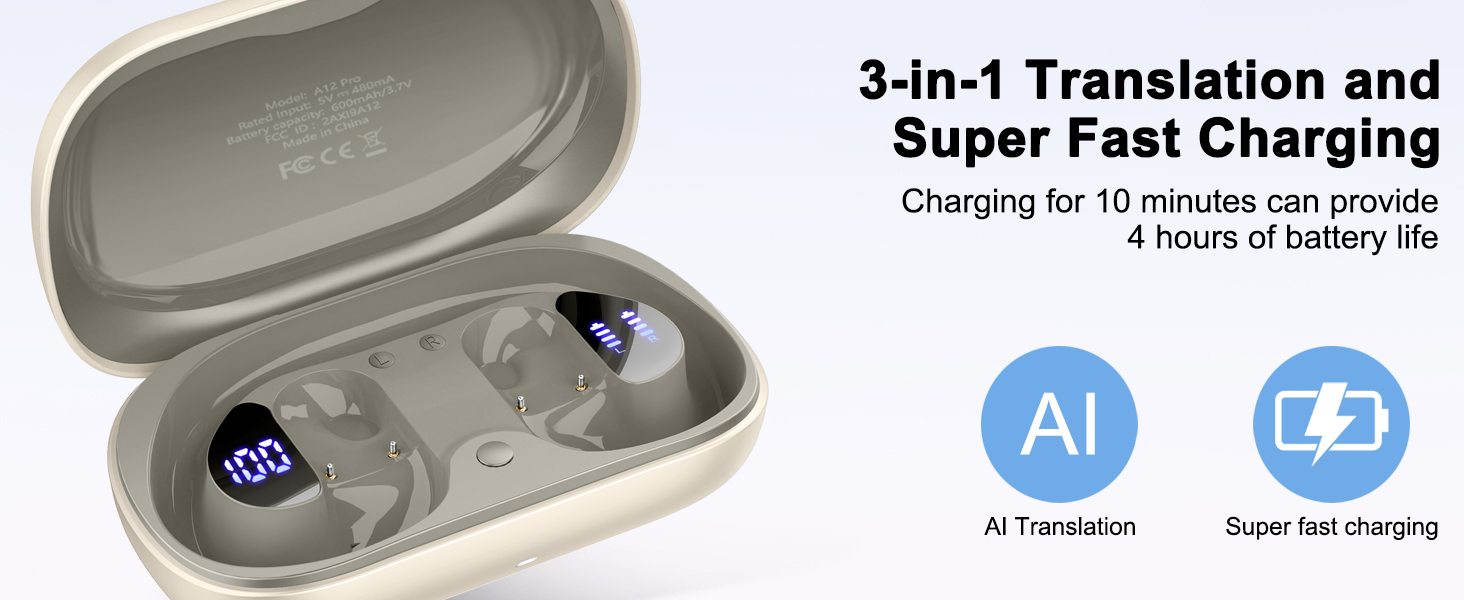 translation earbuds real time