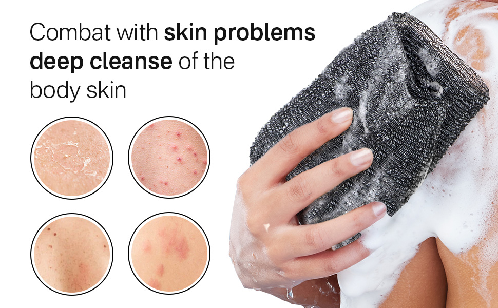 Exfoliating Washcloth Body Scrubber
