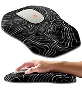 Armanza Ergonomic Slope Mouse Pad Wrist Support, Wrist Rest Mousepad for Carpal Tunnel Pain Relie...